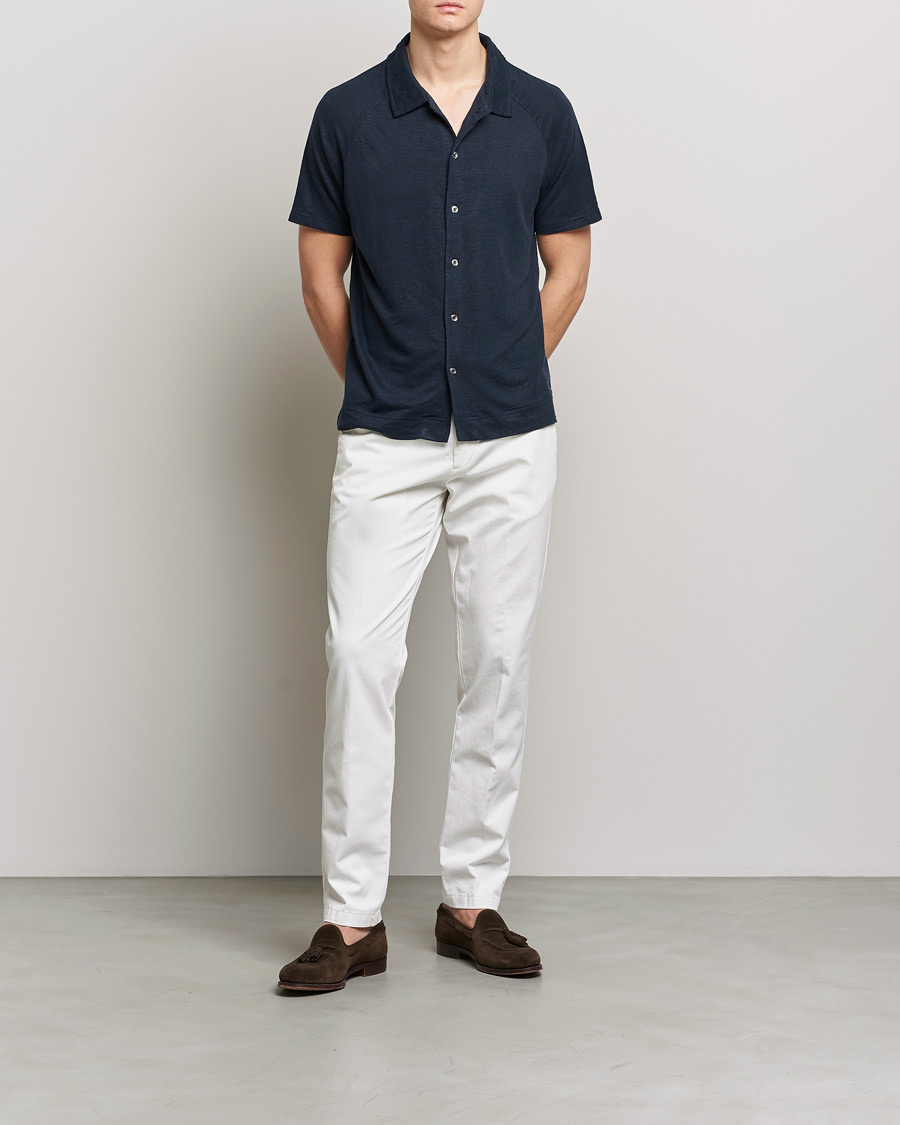 Herren | Hosen | Oscar Jacobson | Danwick Side Adjusters Chino Creme