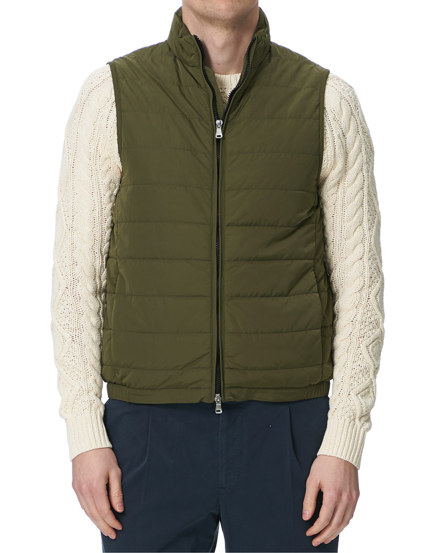 Herren | Jacken | Oscar Jacobson | Liner Evo Waistcoat Green