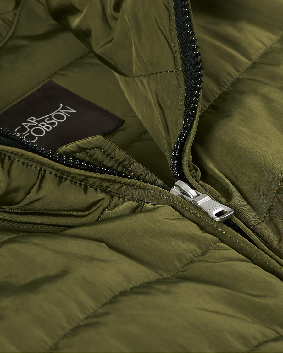 Herren | Jacken | Oscar Jacobson | Liner Evo Waistcoat Green