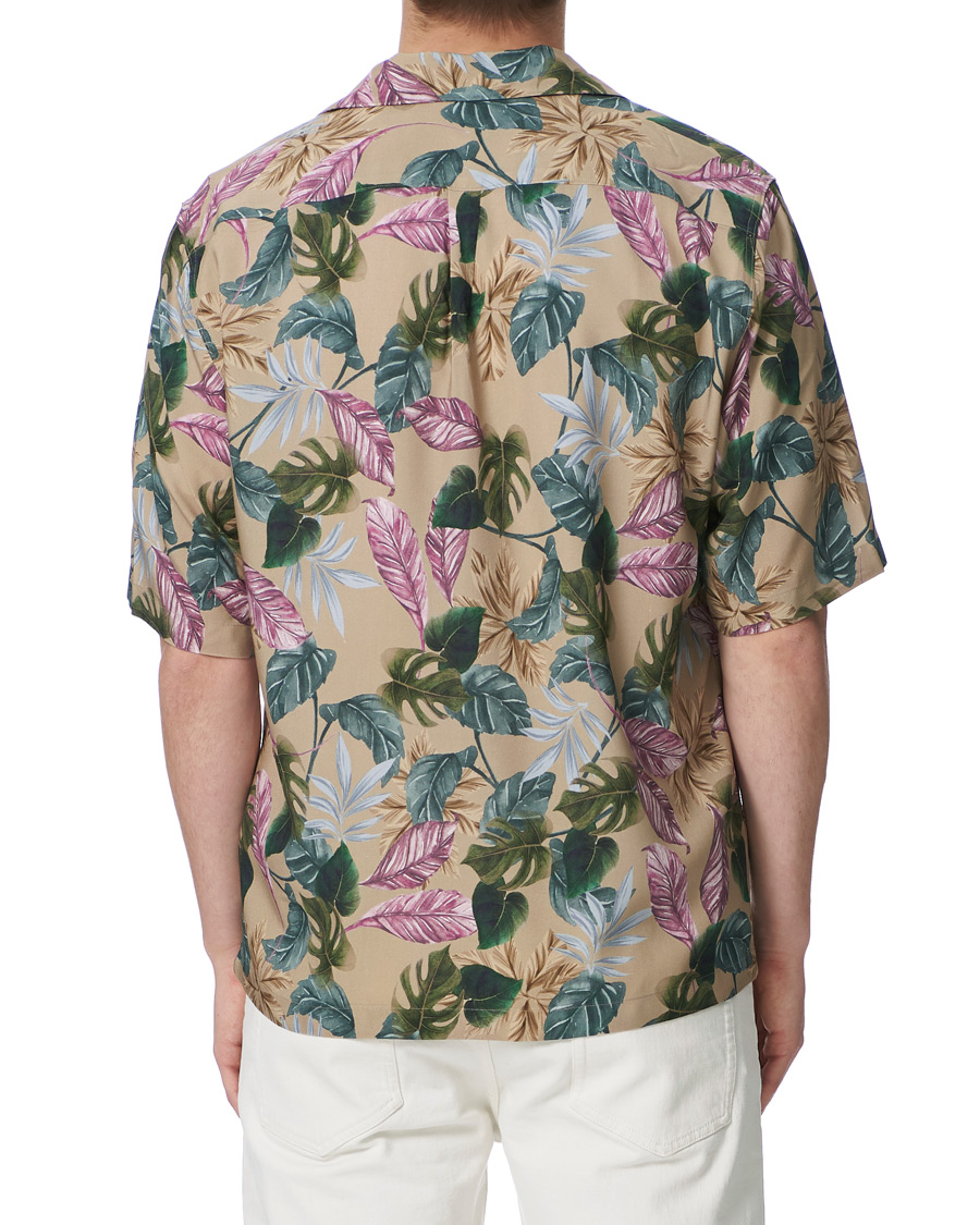 Herren | Hemden | Oscar Jacobson | Hilmer Short Sleeve Viscose Resort Shirt Multi