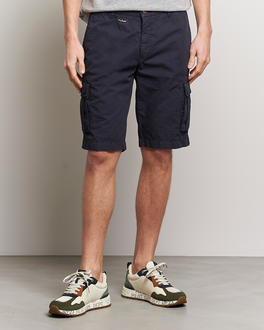 Herren | Kleidung | Aeronautica Militare | BE066 Cargo Shorts Navy