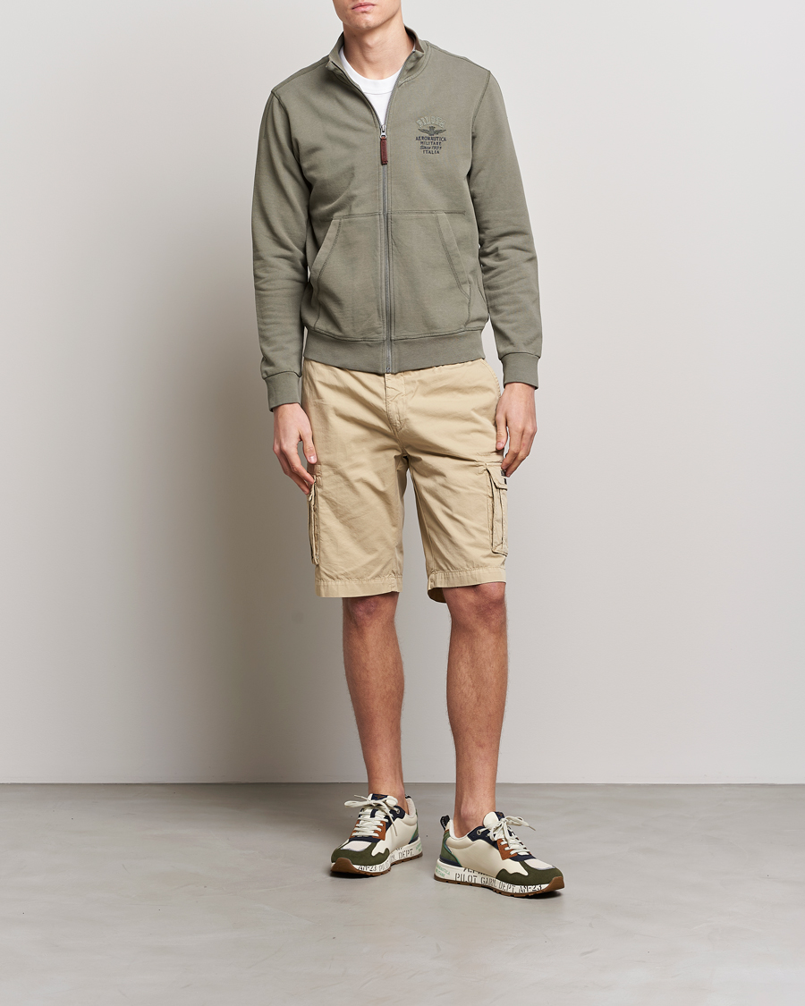 Herren | Shorts | Aeronautica Militare | BE066 Cargo Shorts Sand