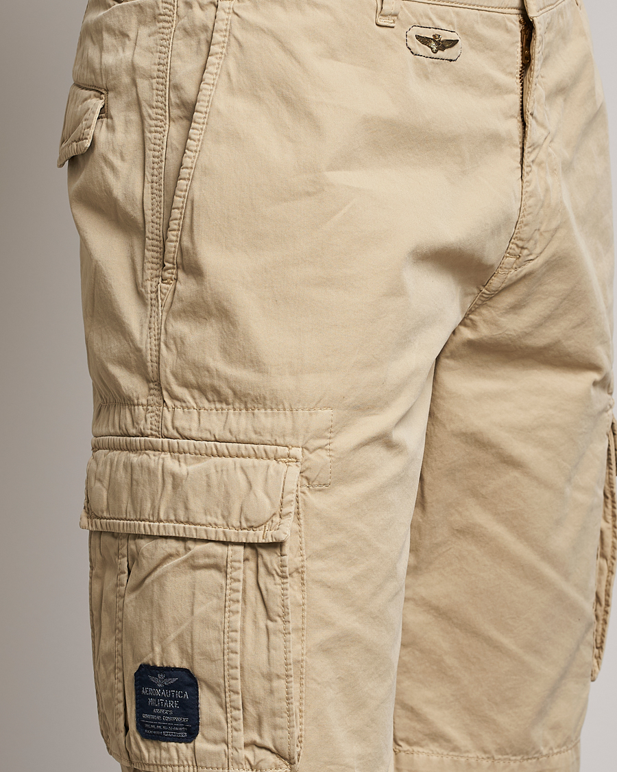 Herren | Shorts | Aeronautica Militare | BE066 Cargo Shorts Sand