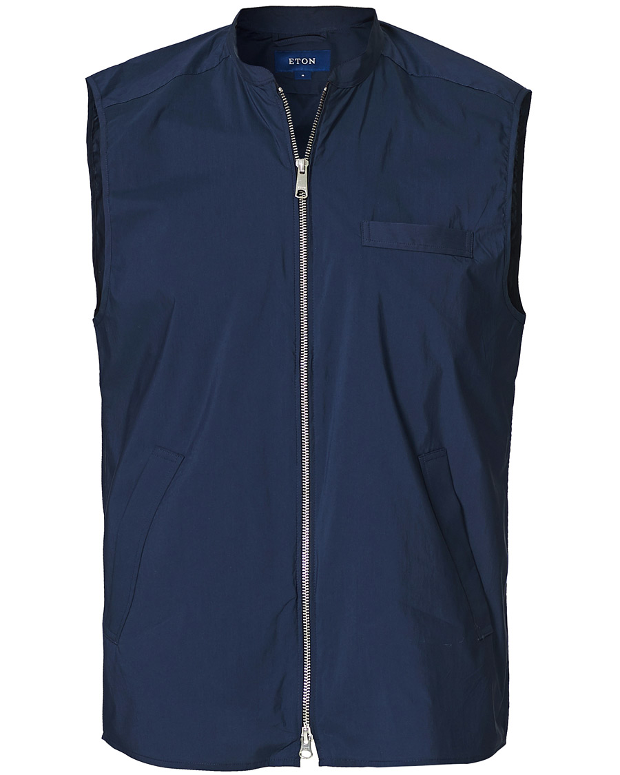 Herren | Jacken | Eton | Wind Vest Navy