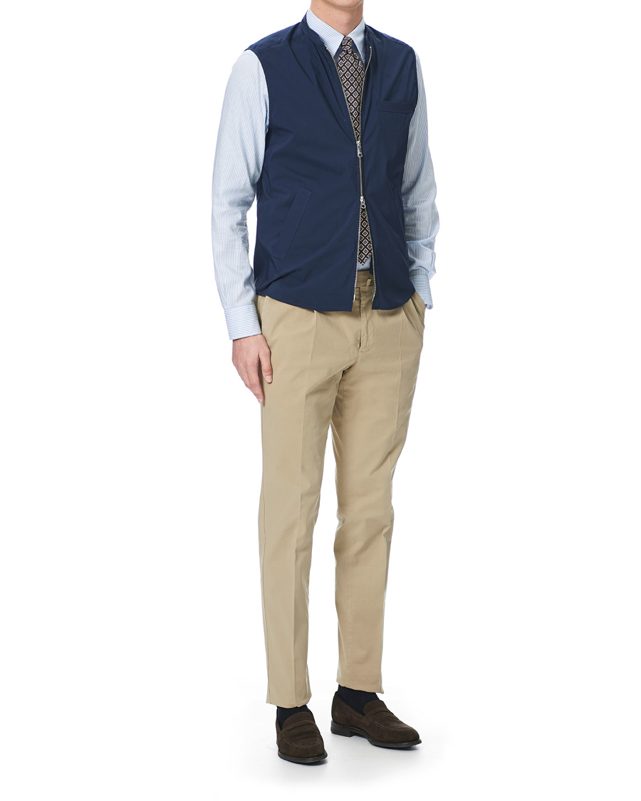 Herren | Jacken | Eton | Wind Vest Navy