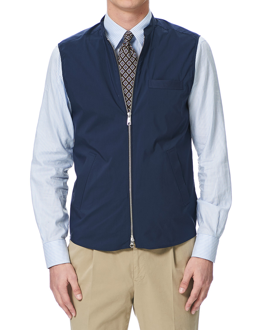 Herren | Jacken | Eton | Wind Vest Navy