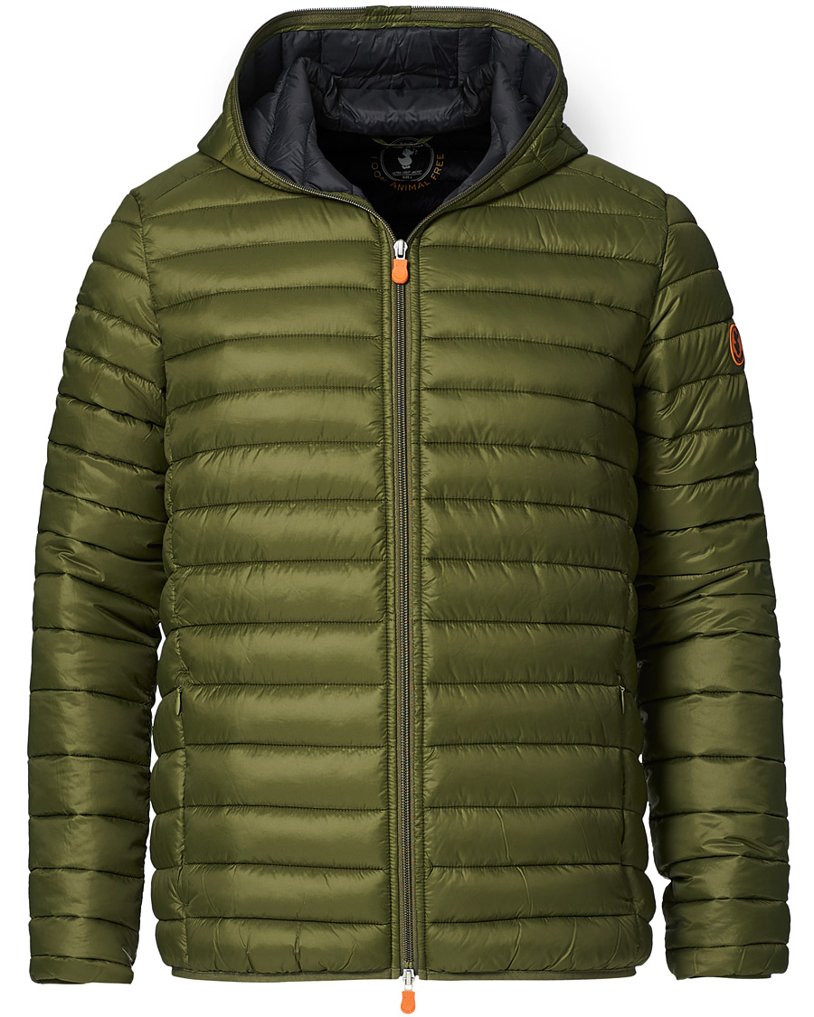 Herren | Jacken | Save The Duck | Donald Lightweight Padded Hooded Jacket Dusty Olive