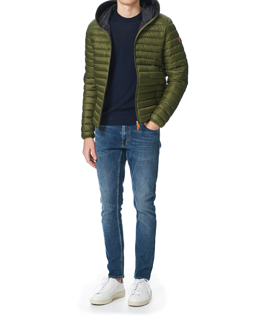 Herren | Jacken | Save The Duck | Donald Lightweight Padded Hooded Jacket Dusty Olive