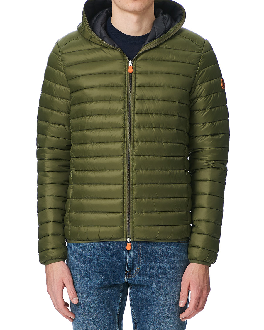 Herren | Jacken | Save The Duck | Donald Lightweight Padded Hooded Jacket Dusty Olive