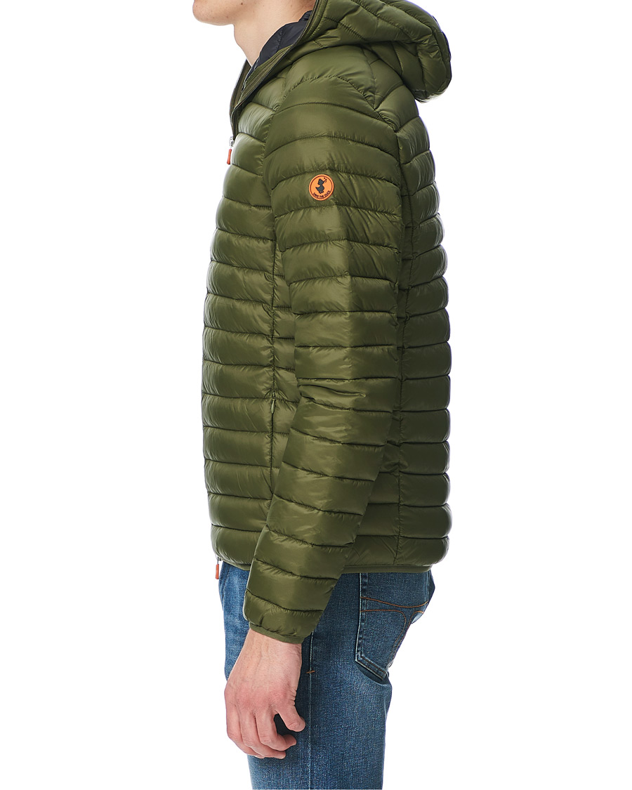Herren | Jacken | Save The Duck | Donald Lightweight Padded Hooded Jacket Dusty Olive