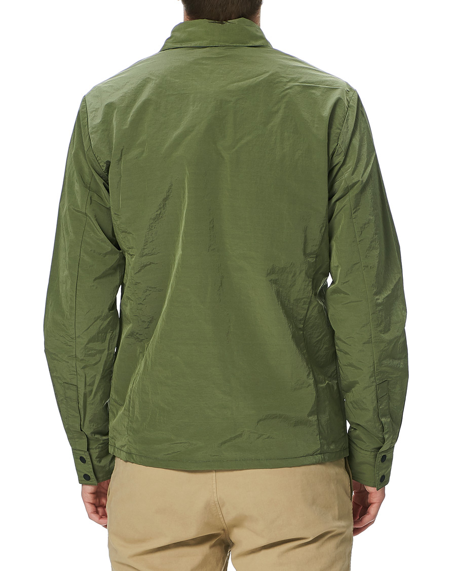 Herren | Hemden | Save The Duck | Elton Crinkle Nylon Shirt Jacket Cactus Green