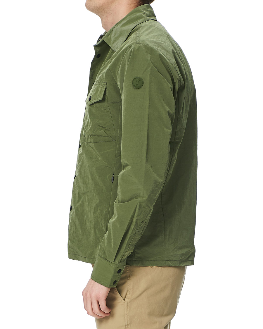 Herren | Hemden | Save The Duck | Elton Crinkle Nylon Shirt Jacket Cactus Green