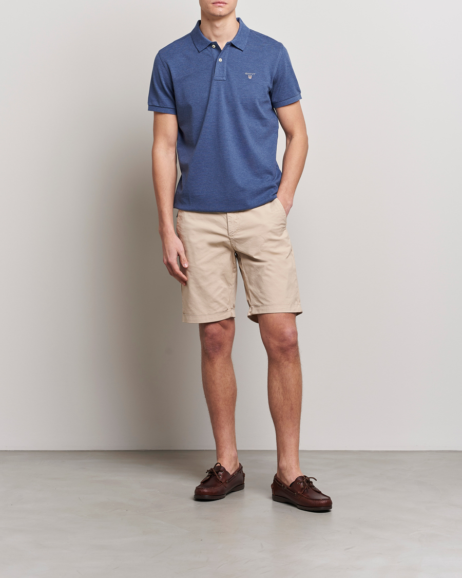 Herren | Poloshirts | GANT | The Original Polo Marine Melange