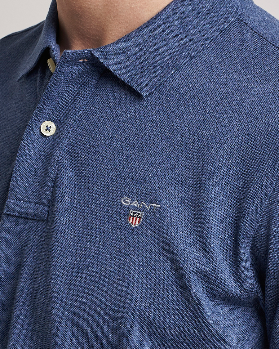 Herren | Poloshirts | GANT | The Original Polo Marine Melange