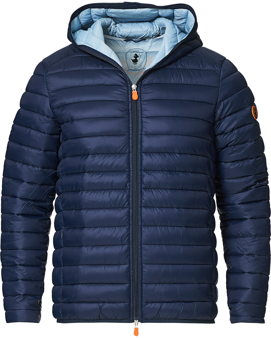 Herren | Jacken | Save The Duck | Donald Lightweight Padded Hooded Jacket Navy