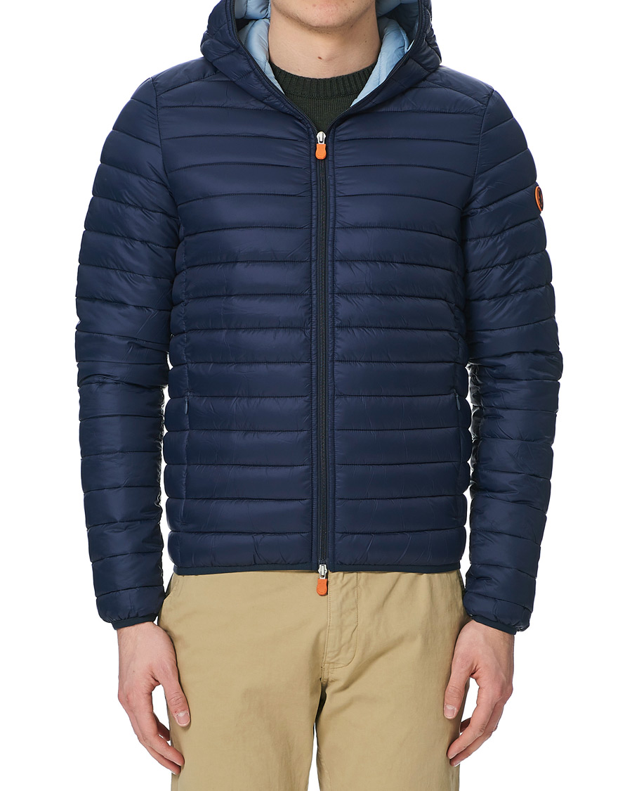 Herren | Jacken | Save The Duck | Donald Lightweight Padded Hooded Jacket Navy