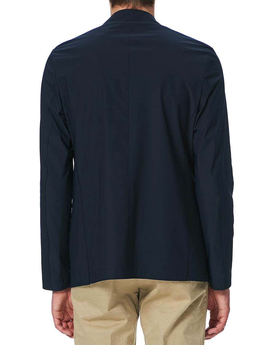 Herren | Sakkos | Harris Wharf London | Light Technic Travel Blazer Dark Blue