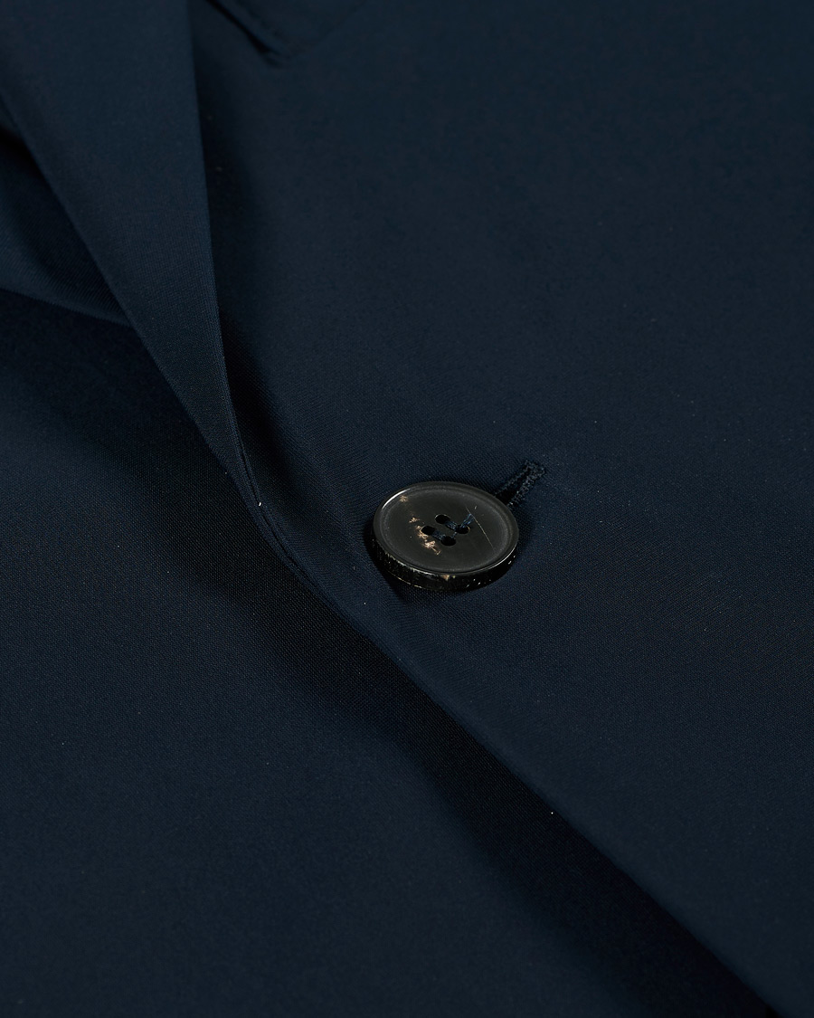 Herren | Sakkos | Harris Wharf London | Light Technic Travel Blazer Dark Blue