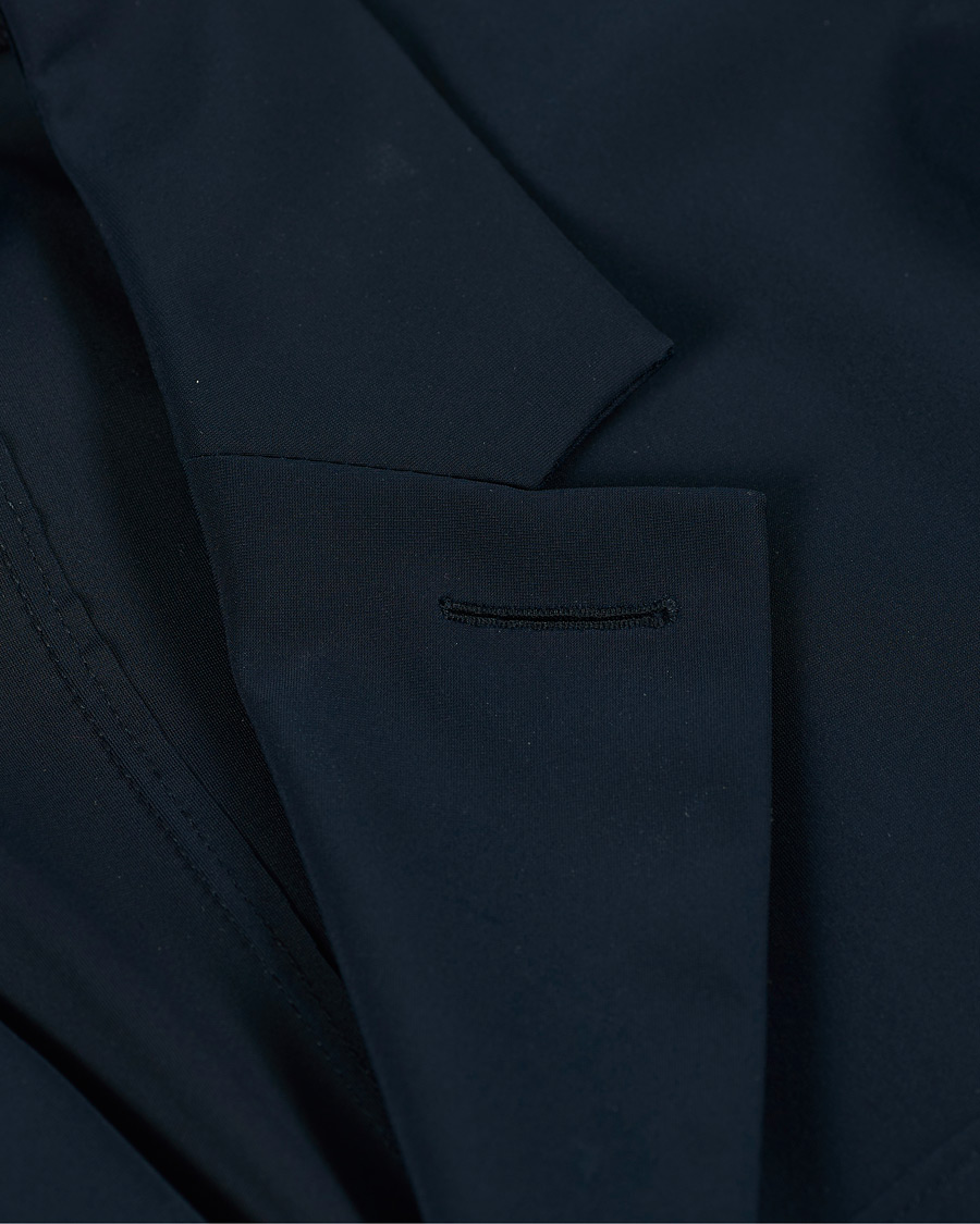 Herren | Sakkos | Harris Wharf London | Light Technic Travel Blazer Dark Blue