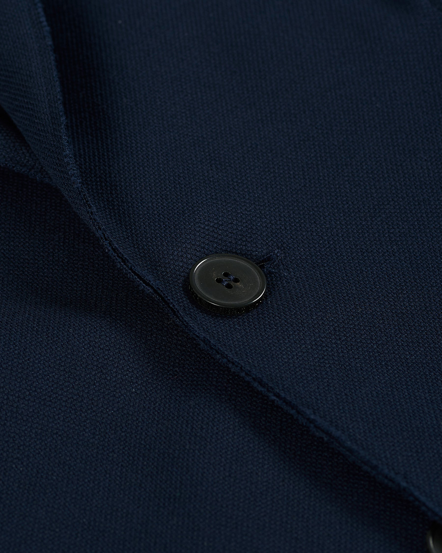 Herren | Sakkos | Harris Wharf London | Stretch Piquet Blazer Navy