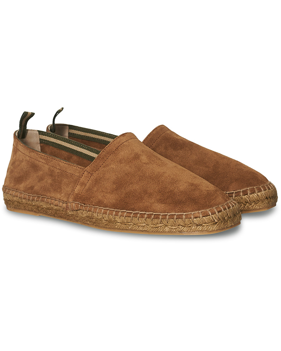 Herren | Castañer Pablo Casual Suede Espadrilles Cuero | Castañer | Pablo Casual Suede Espadrilles Cuero