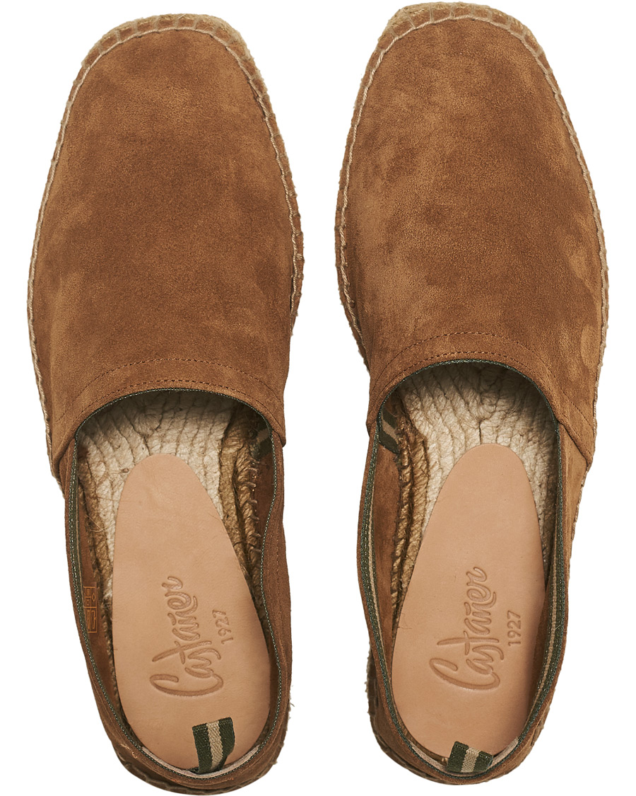 Herren | Castañer Pablo Casual Suede Espadrilles Cuero | Castañer | Pablo Casual Suede Espadrilles Cuero