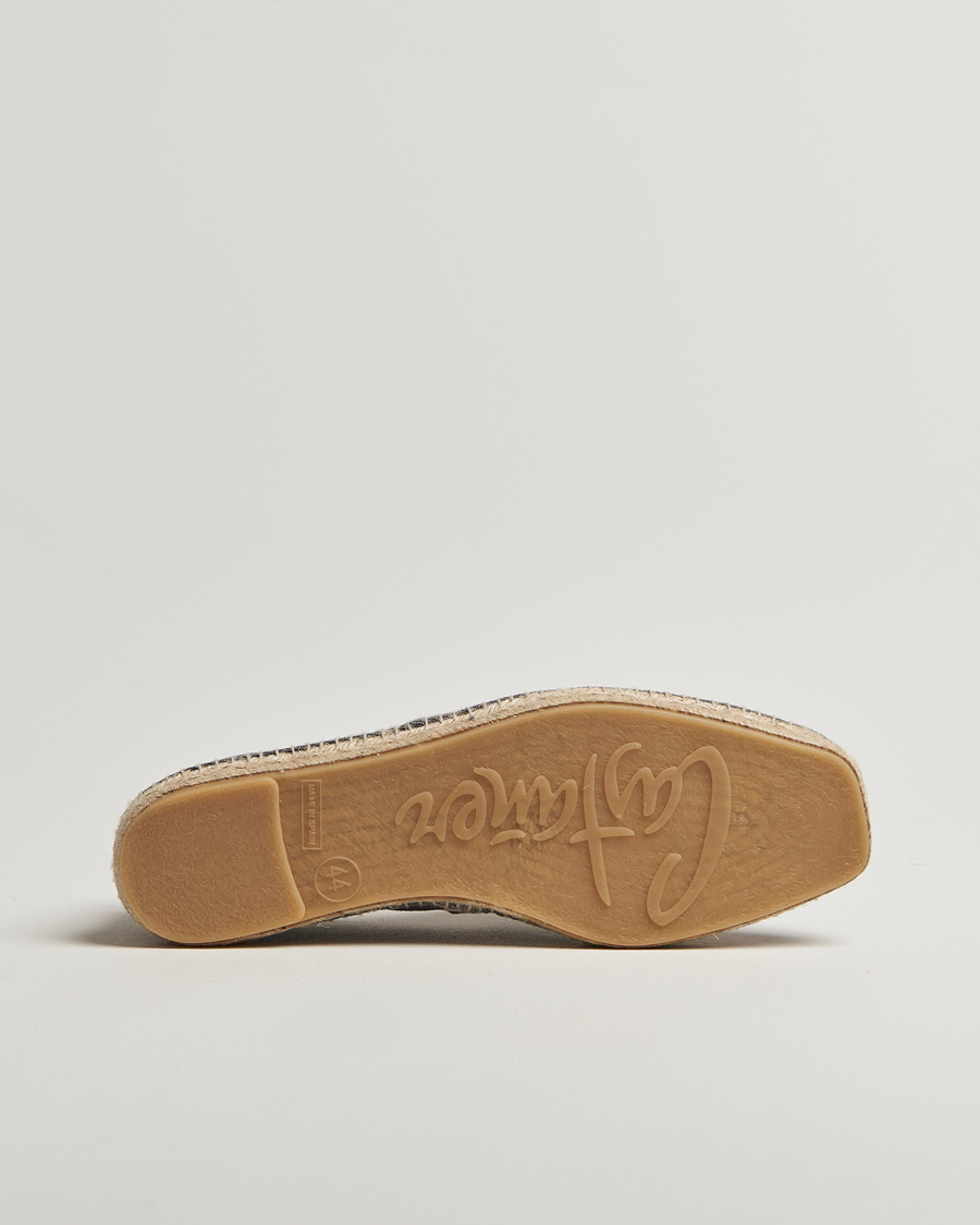 Herren | Espadrillo | Castañer | Pablo Washed Canvas Espadrilles Charcoal
