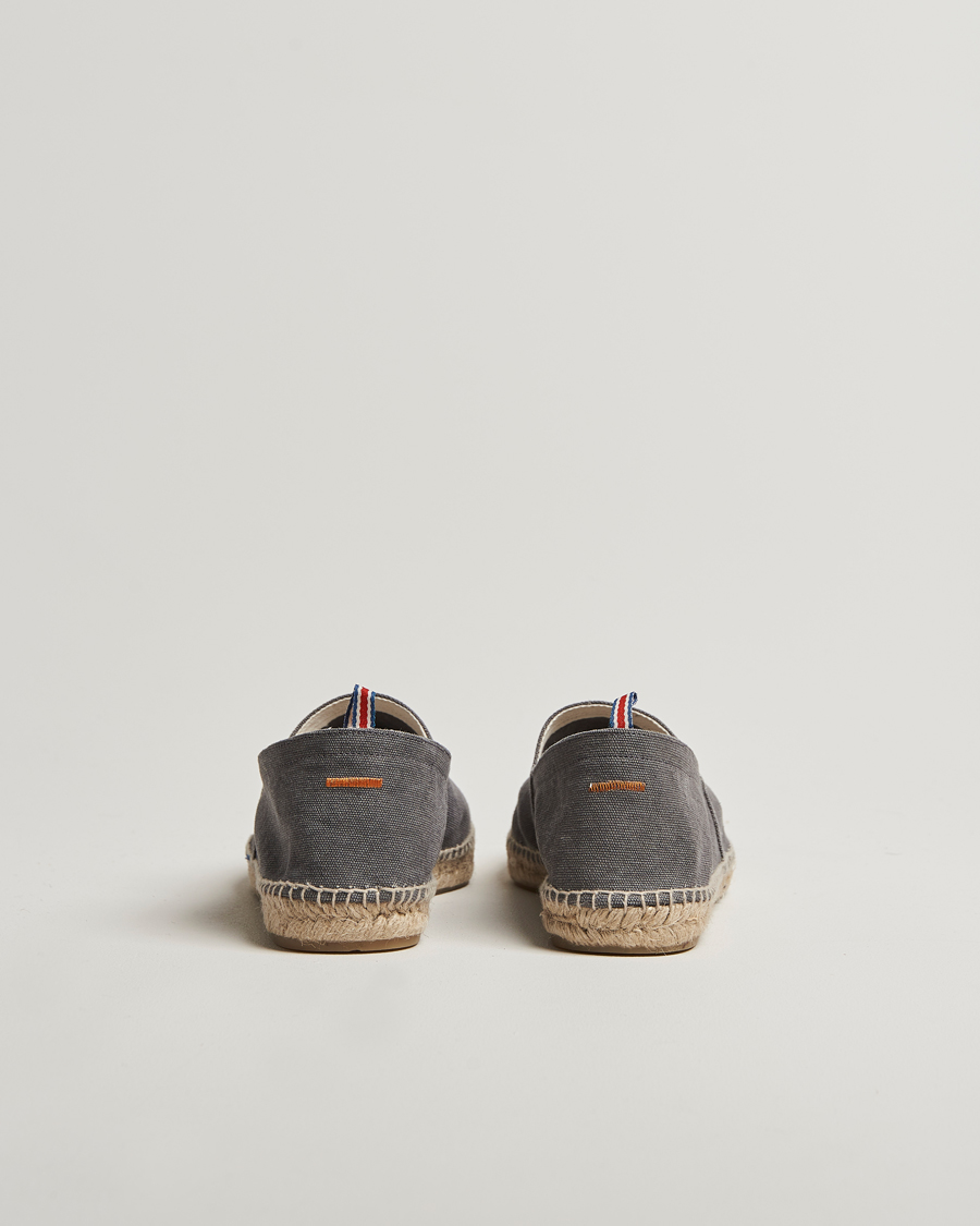 Herren | Espadrillo | Castañer | Pablo Washed Canvas Espadrilles Charcoal