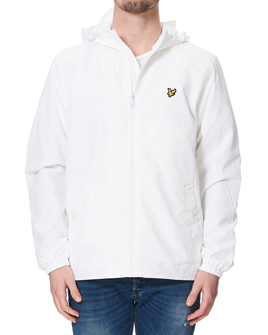 Herren | Jacken | Lyle & Scott | Zip Through Hooded Jacket White