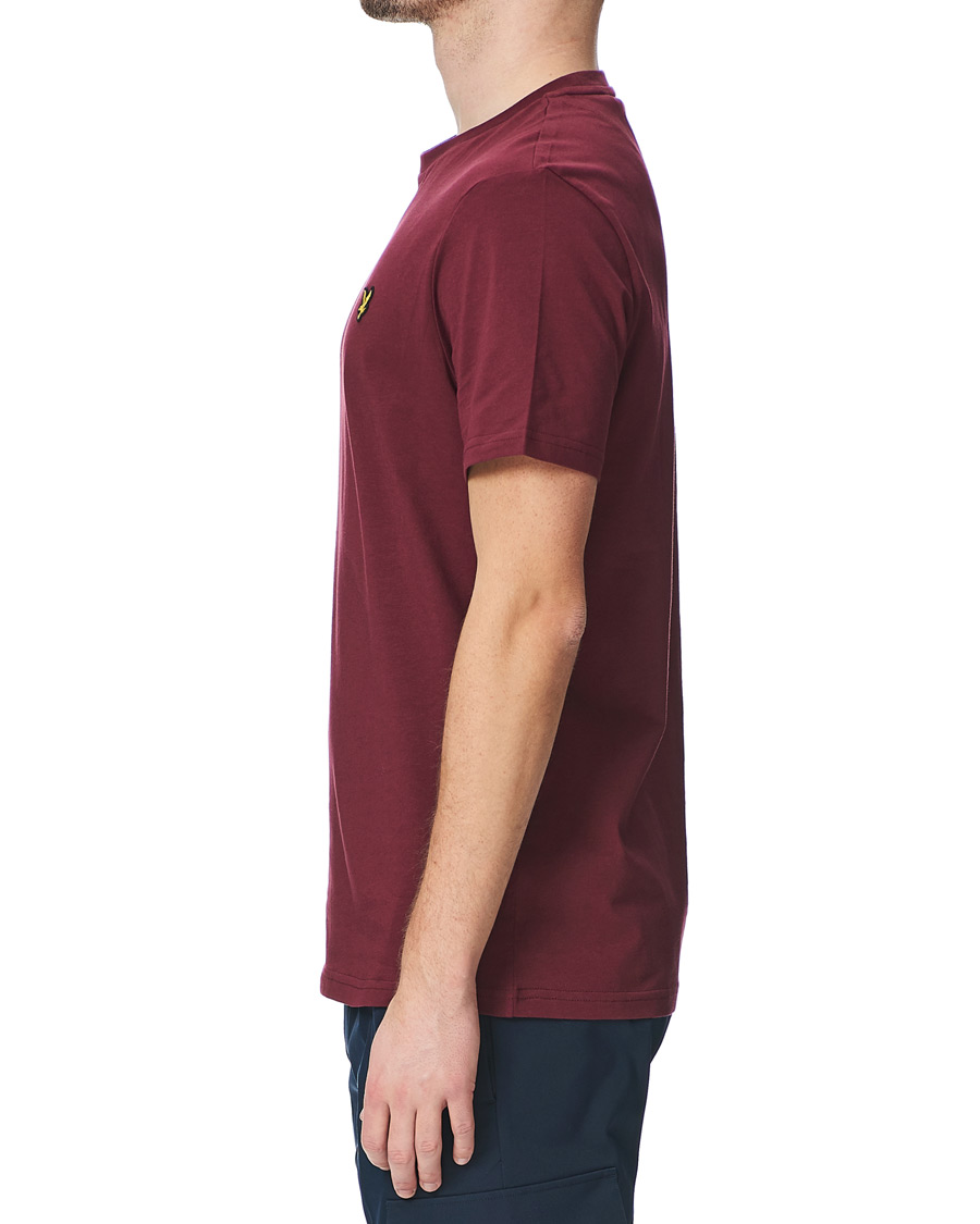 Herren | T-Shirts | Lyle & Scott | Crew Neck Tee Merlot