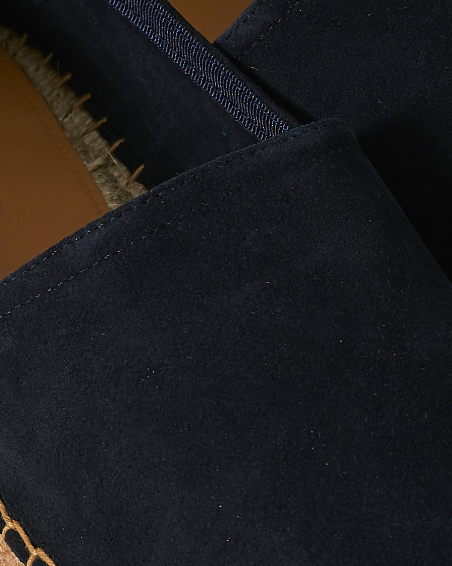 Herren | Car Shoe Flex Sole Espadrillas Navy Suede | Car Shoe | Flex Sole Espadrillas Navy Suede