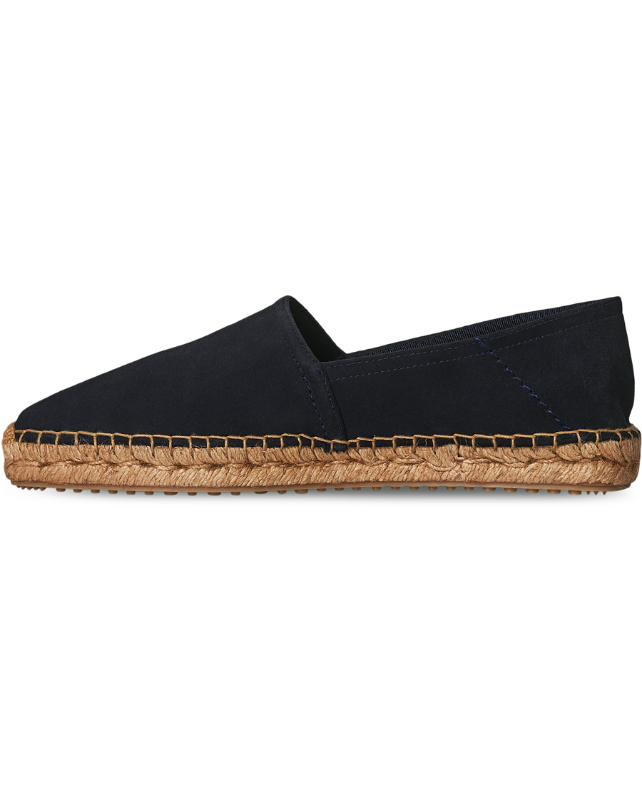Herren | Car Shoe Flex Sole Espadrillas Navy Suede | Car Shoe | Flex Sole Espadrillas Navy Suede
