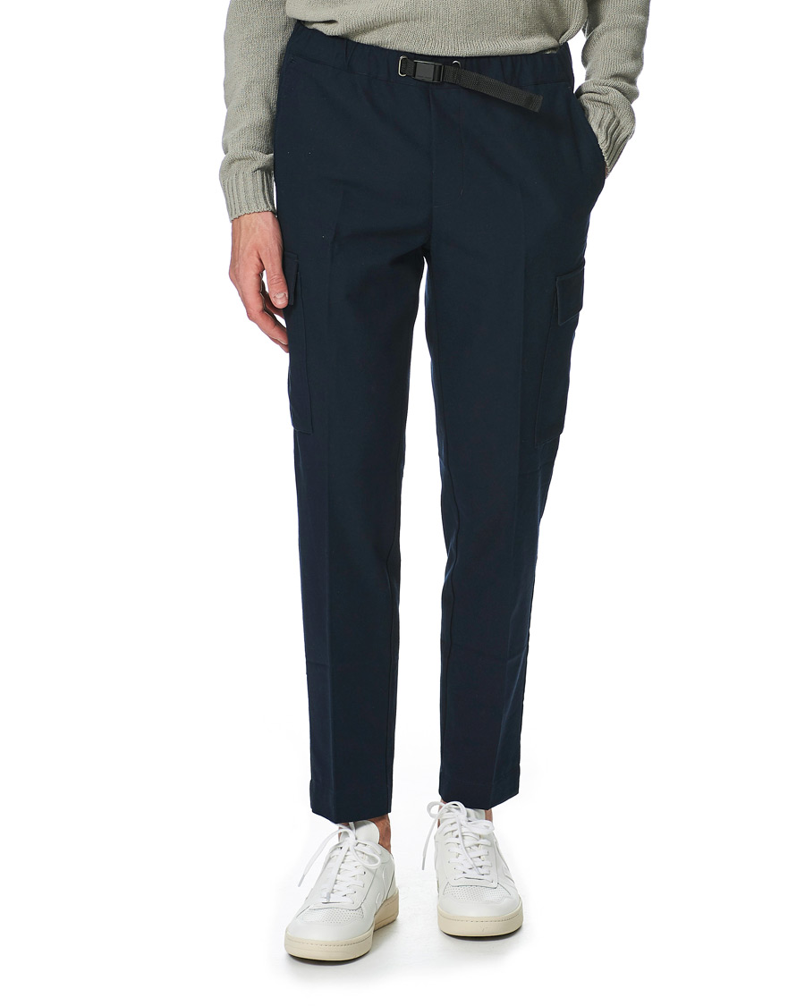 Herren | Hosen | Samsøe Samsøe | Samsøe & Samsøe Agnar Cotton/Wool Cargo Pants Sky Captain