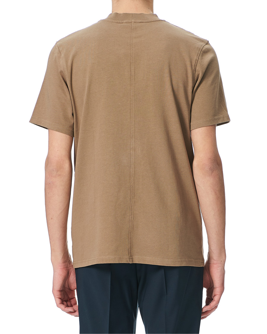 Herren | T-Shirts | Samsøe Samsøe | Samsøe & Samsøe Norsbro Short Sleeve Logo Tee Caribou