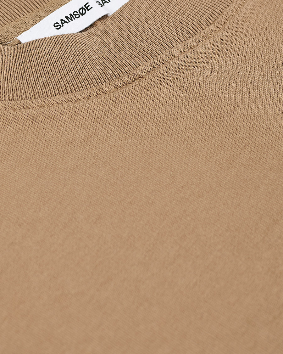 Herren | T-Shirts | Samsøe Samsøe | Samsøe & Samsøe Norsbro Short Sleeve Logo Tee Caribou
