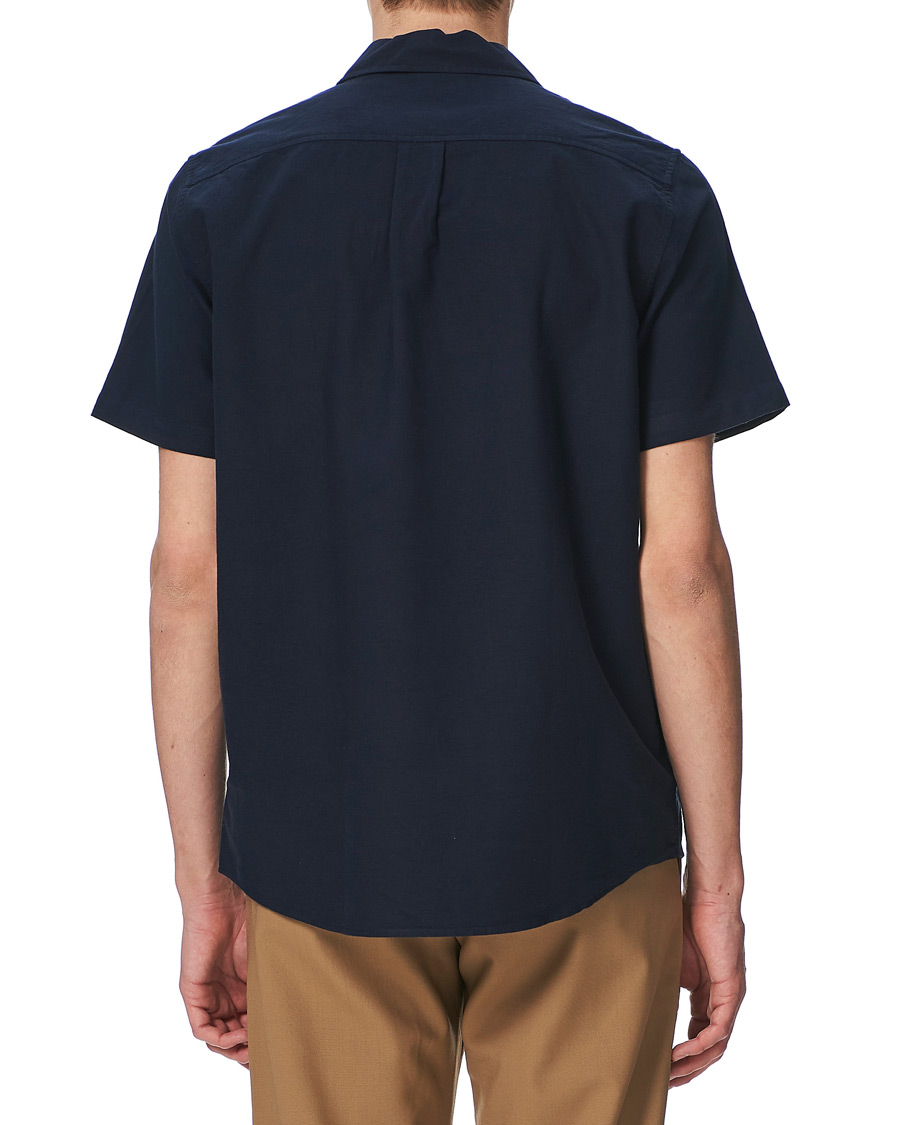 Herren | Hemden | Samsøe Samsøe | Samsøe & Samsøe Einar Cotton Short Sleeve Resort Shirt Night Sky