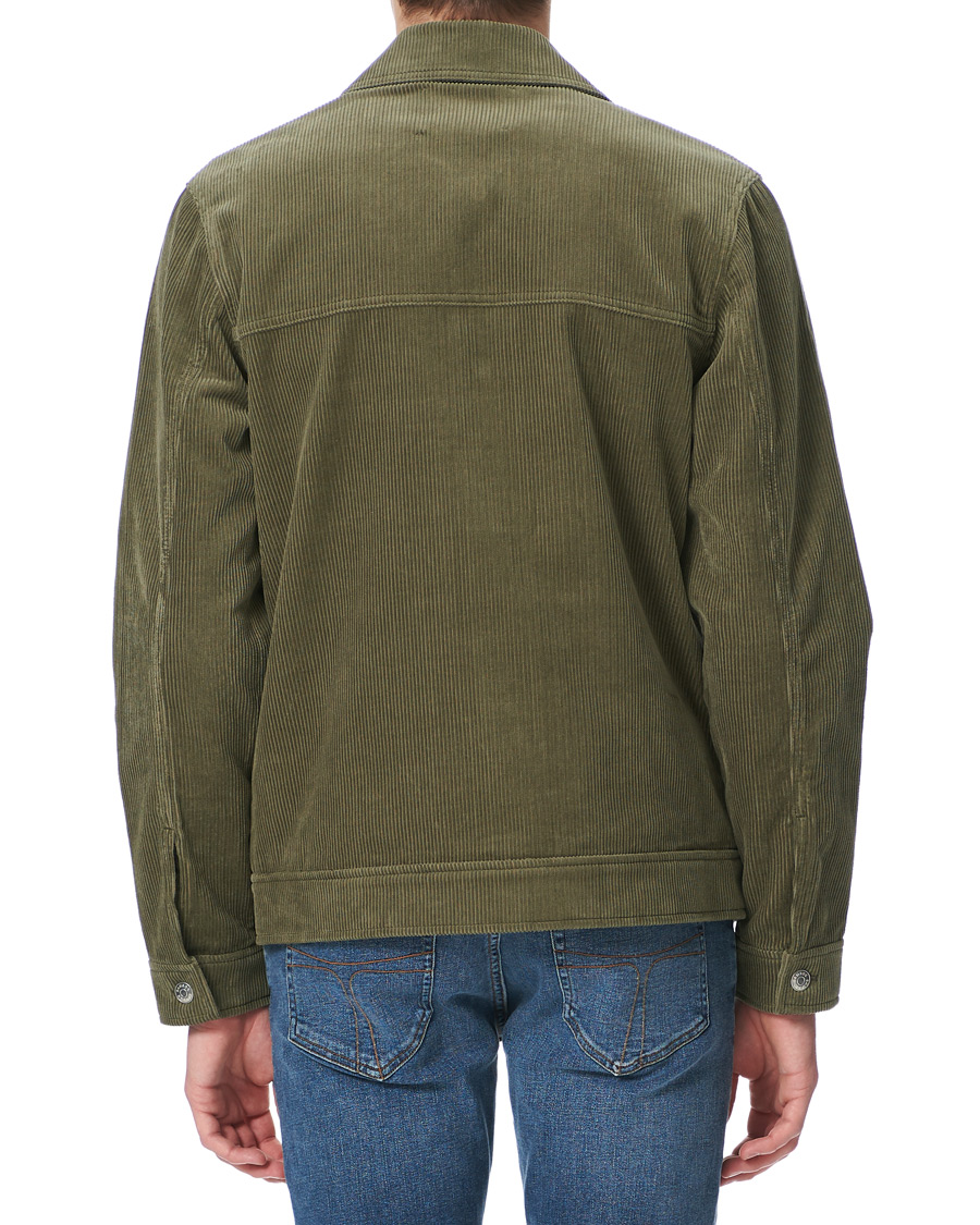 Herren | Jacken | Samsøe Samsøe | Samsøe & Samsøe Ver Cotton Cord Jacket Deep Lichen Green