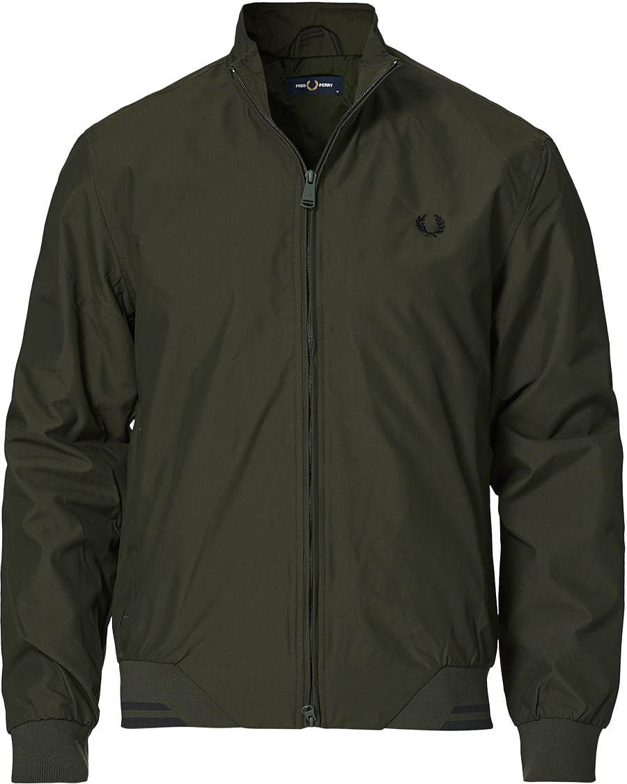 Herren | Jacken | Fred Perry | Brentham Jacket Hunting Green