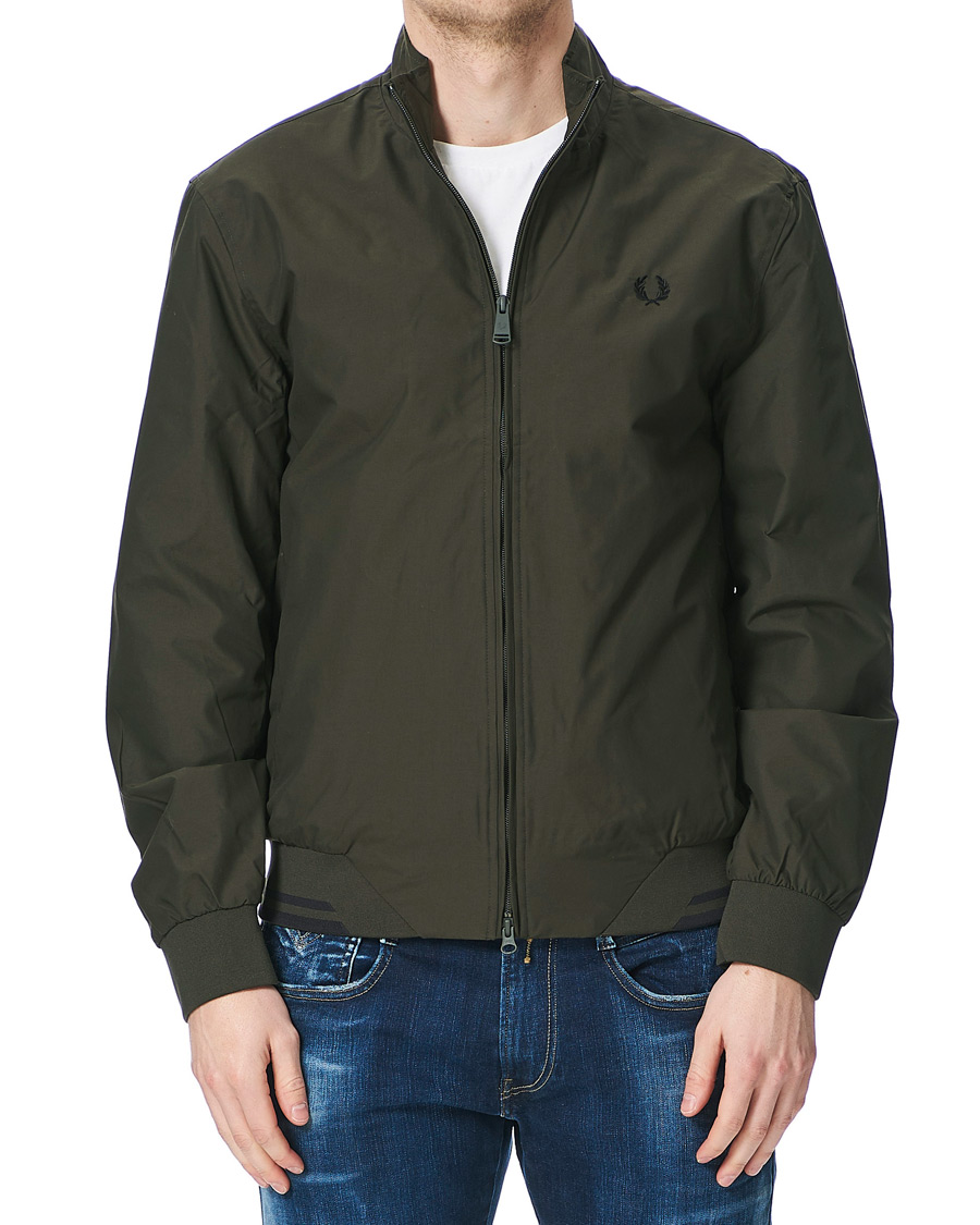 Herren | Jacken | Fred Perry | Brentham Jacket Hunting Green