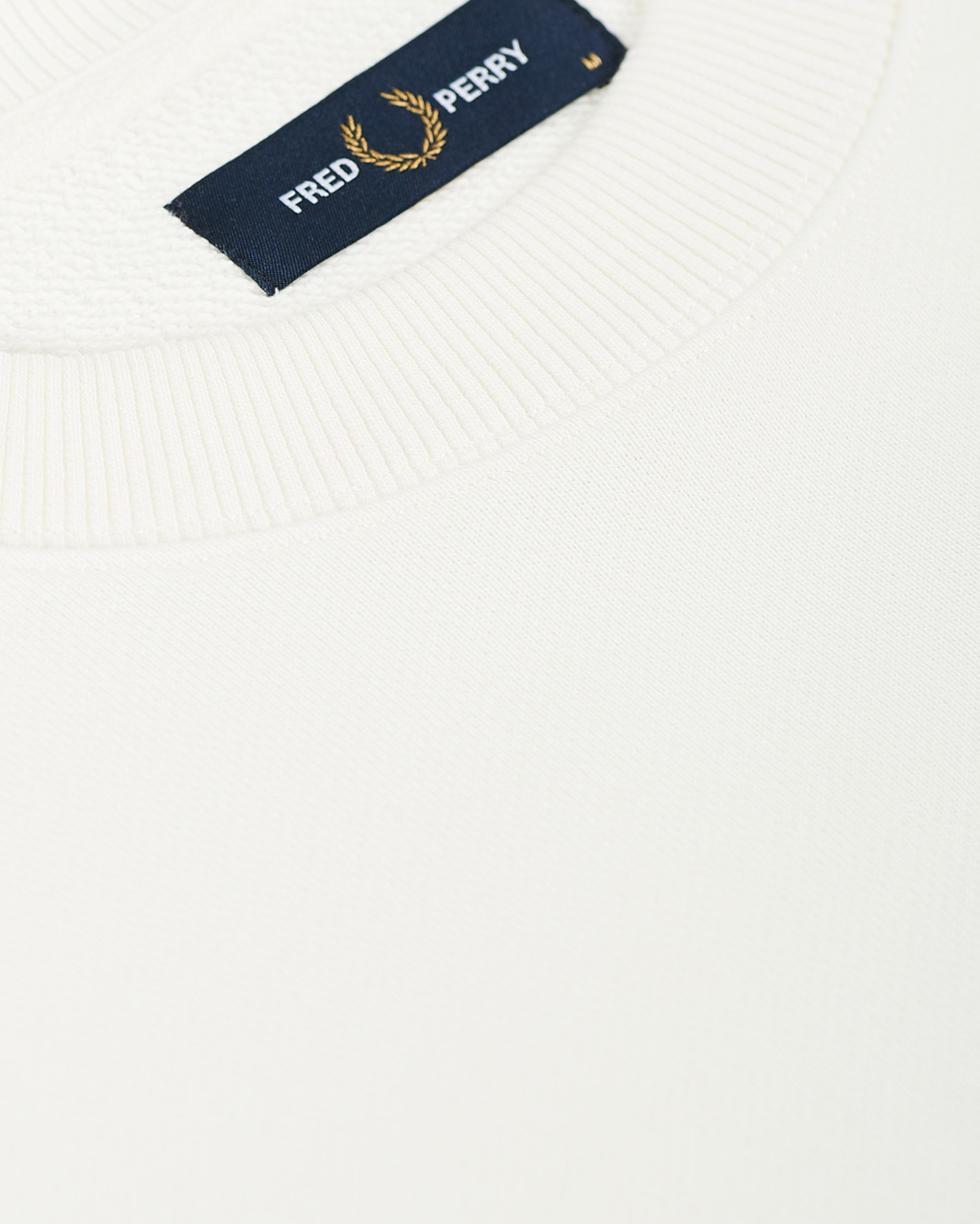 Herren | Pullover | Fred Perry | Crew Neck Sweatshirt Snow White