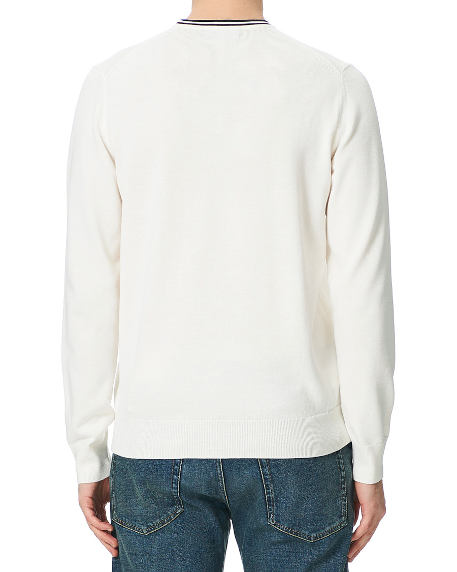Herren | Pullover | Fred Perry | Classic Crew Neck Jumper Snow White