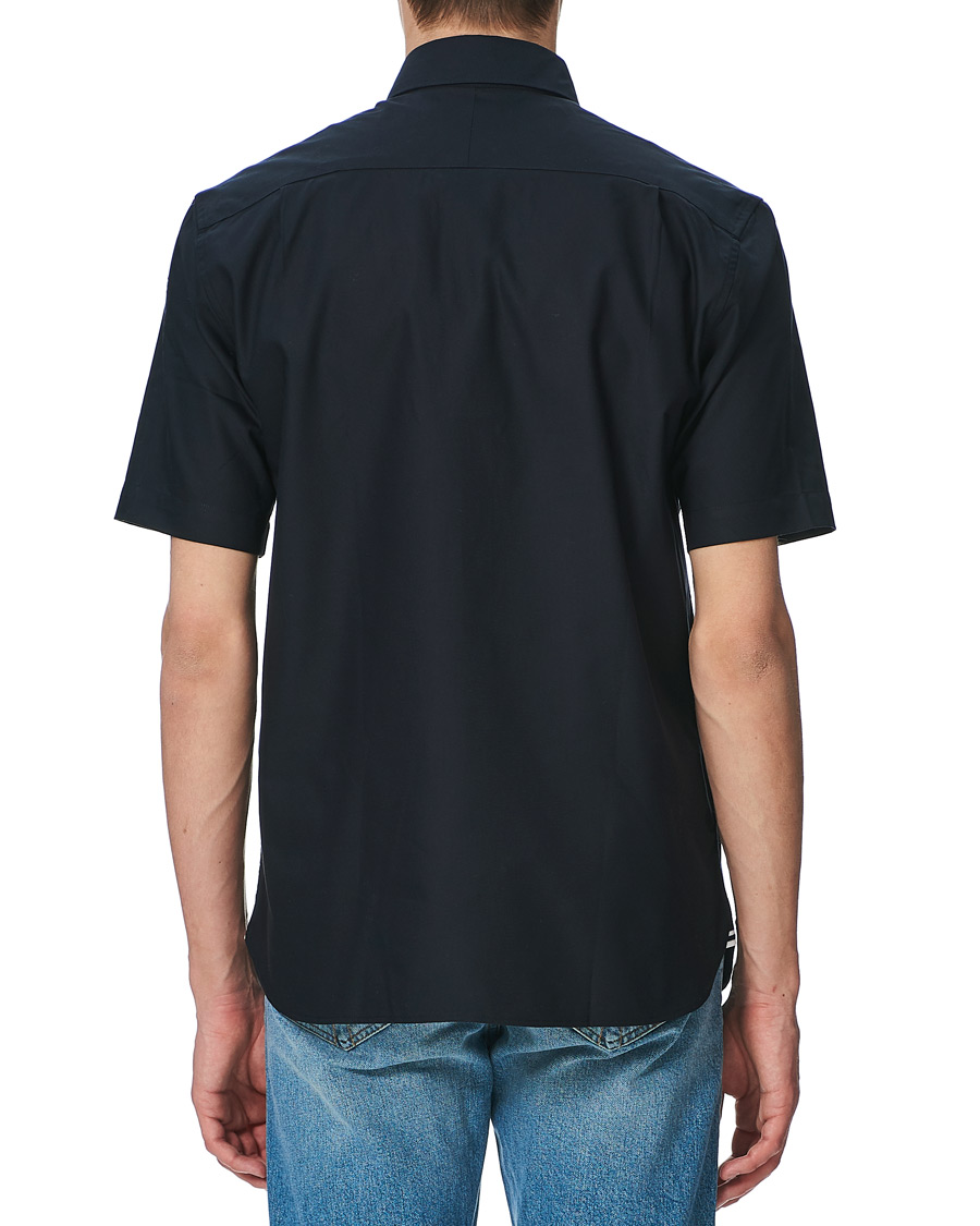 Herren | Hemden | Fred Perry | Short Sleeve Oxford Shirt Navy