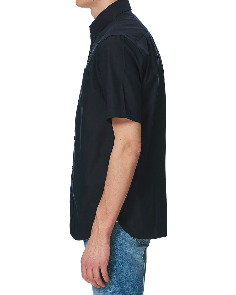 Herren | Hemden | Fred Perry | Short Sleeve Oxford Shirt Navy