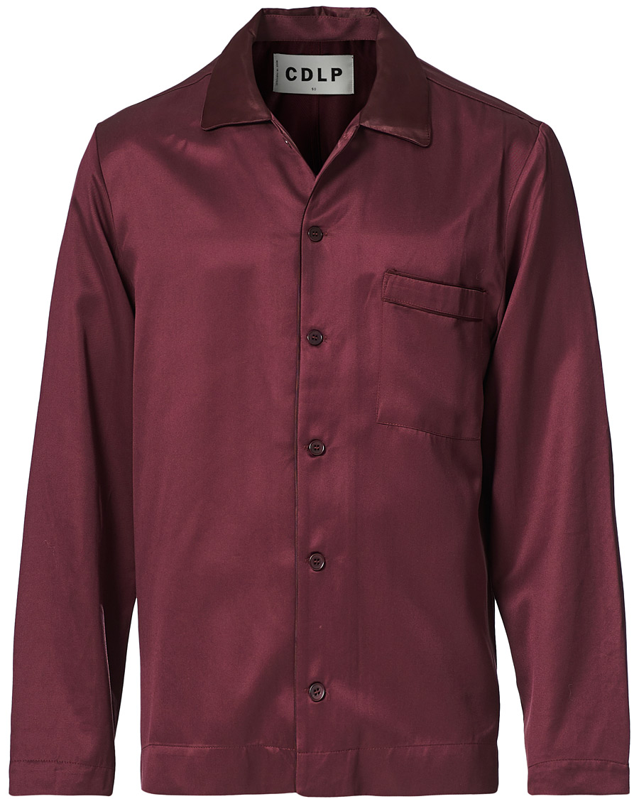 Herren | Schlafanzüge & Bademäntel | CDLP | Home Suit Long Sleeve Top Burgundy