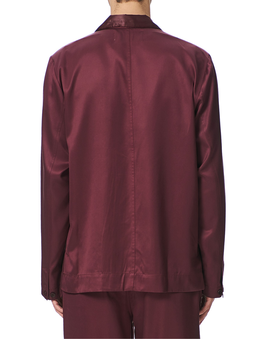 Herren | Schlafanzüge & Bademäntel | CDLP | Home Suit Long Sleeve Top Burgundy
