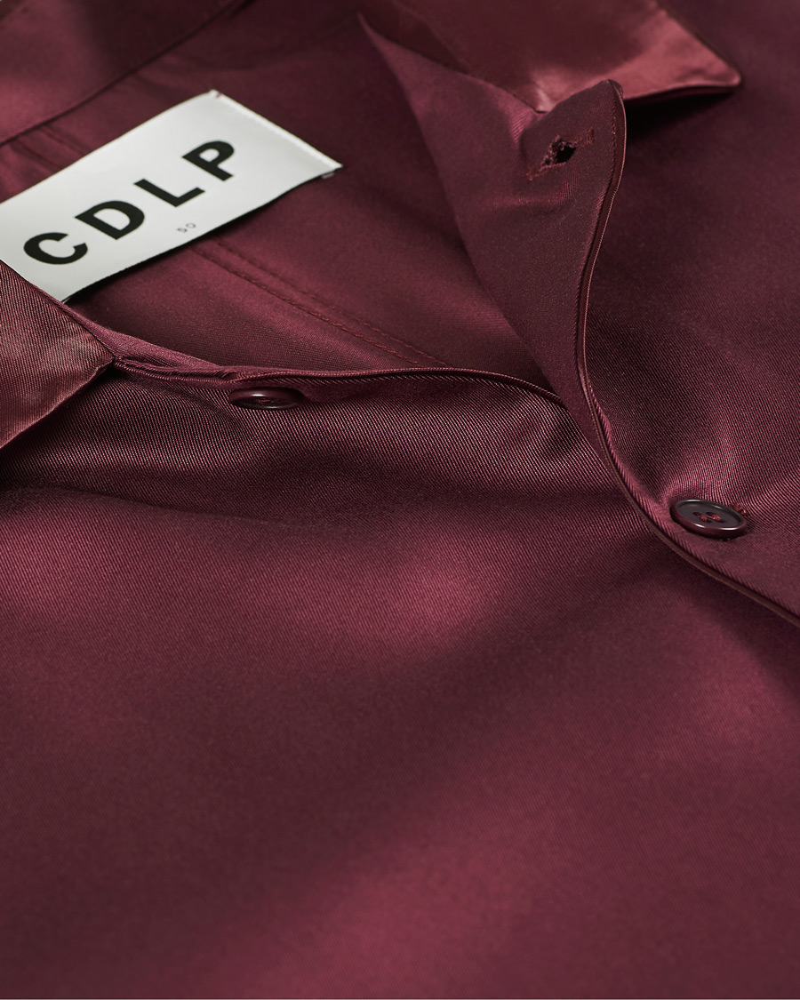 Herren | Schlafanzüge & Bademäntel | CDLP | Home Suit Long Sleeve Top Burgundy