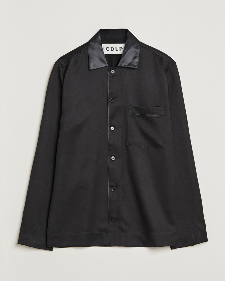 Herren | Schlafanzüge & Bademäntel | CDLP | Home Suit Long Sleeve Top Black