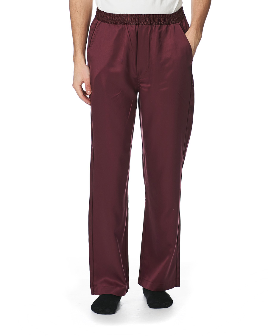 Herren | Schlafanzüge & Bademäntel | CDLP | Home Suit Long Bottom Burgundy