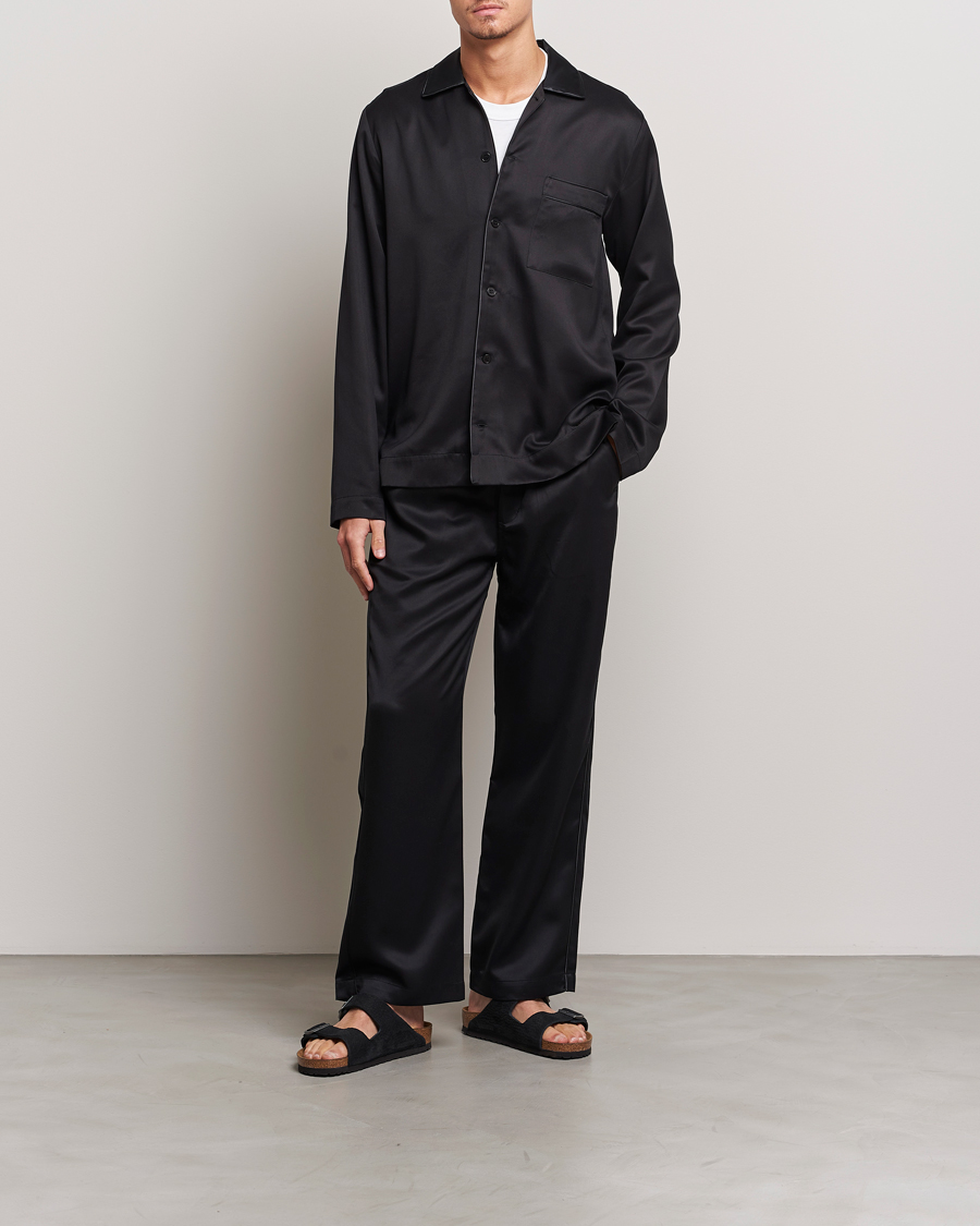 Herren | Schlafanzüge & Bademäntel | CDLP | Home Suit Long Bottom Black