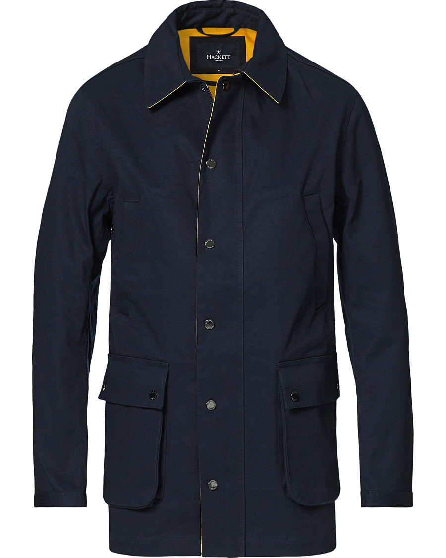 Herren | Jacken | Hackett | Summer Car Coat Navy